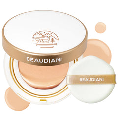 Beaudiani Mesh Glow Cushion bottle with dewy finish for radiant skin.