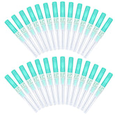 Beautidots 50pcs 18G catheter piercing needles pack for versatile professional or at-home piercings.