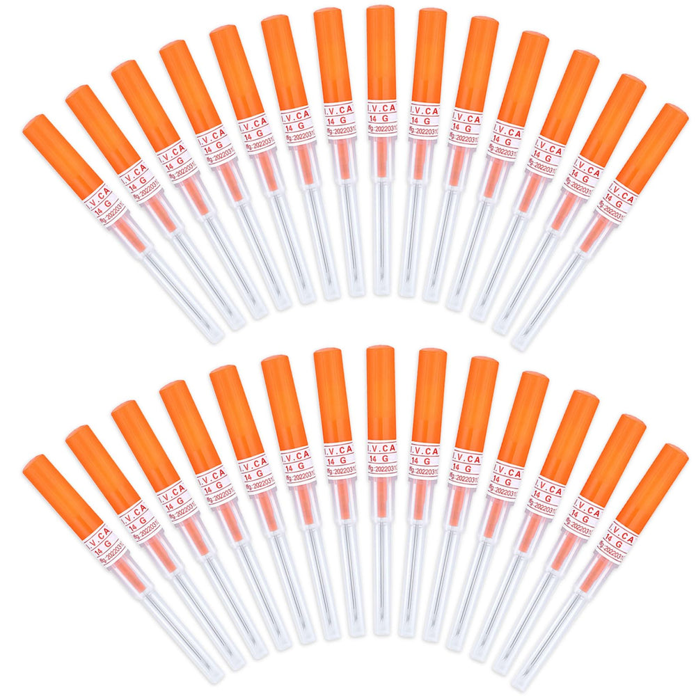 Beautidots 50pcs piercing needles in vacuum pack for safe professional or home piercings.