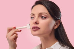 Beautimate Derma Stamp with 0.25mm needles for precise micro-channels.