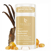 Beauty by Earth natural deodorant bottle for all-day odor protection.