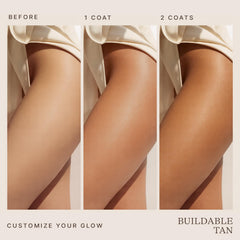 Bottle pour of Beauty by Earth Self Tanner Mousse