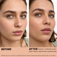 Beauty by Earth Face Oil dropper close-up, silky texture for sensitive skin