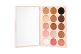Beauty Creations Nudex Shadow Palette with built-in mirror for quick touch-ups on the go.
