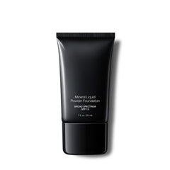 Beauty Deals Mineral Liquid Foundation Light Nude bottle with SPF 15 for a velvety, even finish