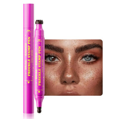 Beauty Glazed dual-ended freckle stamp for natural, seamless freckles.