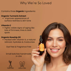 Beauty Glow vitamin C oil dropper highlights brightening and skin support
