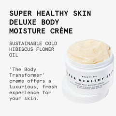Beauty Pie Deluxe Body Creme cream on arm demonstrating quick absorption