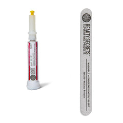 Beauty Secrets drip-clog-proof nail glue bottle for clean, precise bonding.