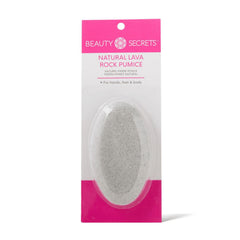 Beauty Secrets Lava Rock Pumice gently buffs rough cuticles for polished manicure prep