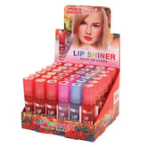 Beauty Treats Lip Shiner roll-on bottle with glossy fruit shine