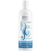 Beauty Without Cruelty daily benefits shampoo bottle pour highlights gentle cleansing and vegan care