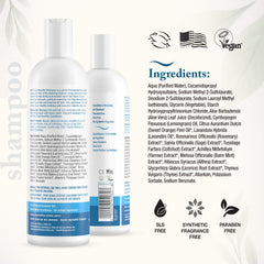 Beauty Without Cruelty daily benefits shampoo rich lather close-up demonstrates sulfate-free cleansing