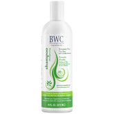 Beauty Without Cruelty rosemary mint tea tree shampoo bottle pours for daily cleansing