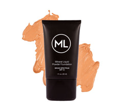 Beauty Basics Mineral Liquid Powder Foundation in Cameo Beige delivers velvety, oil-free coverage for sensitive skin.