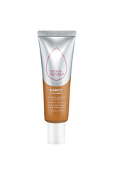 Beautyblender Bounce Liquid Whip bottle front shows oil-free formula for all-day shine control.