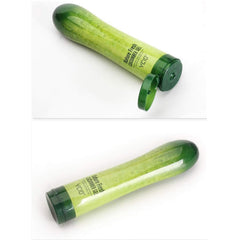 BeautyMALL cucumber gel dispensing pump demonstrates easy daily use