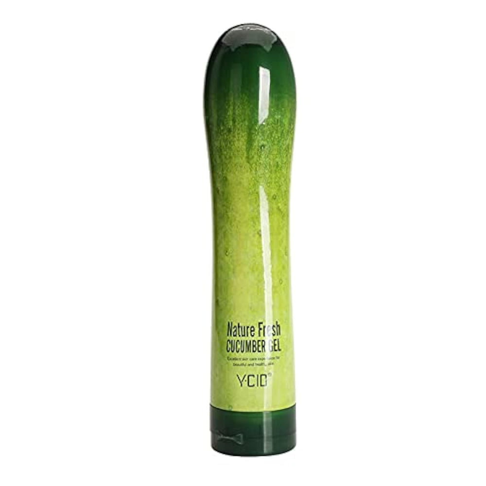 BeautyMALL cucumber gel front view shows cooling hydration for all skin types