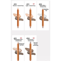 BeautyMall highlighter end adds a soft matte glow for fuller-looking skin.
