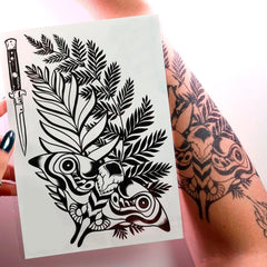 BeautyMehndi Ellie Last of Us tattoo shows waterproof, long-lasting wear for events.