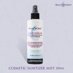 Beautysoclean spray at 6 inches with a palette surface.