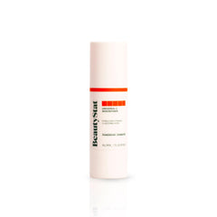 BeautyStat Universal C Skin Refiner bottle closeup with gel-cream texture for radiant skin.