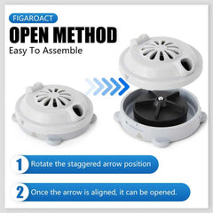 Beautystyle impeller highlighting low power consumption for economical spa use.
