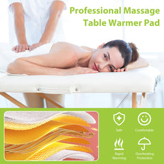 BECALIN warmer corner straps keep the blanket secure on the massage table