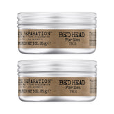 Bed Head Matte Separation Wax pack two delivers all-day matte hold for defined styles.