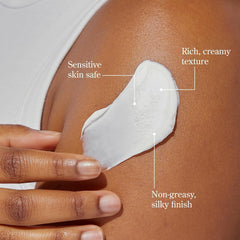 Beekman 1802 Goat Milk drops close-up emphasizes gentle exfoliation and skin balance.