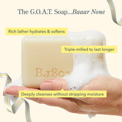 Beekman 1802 goat milk hand cream glacial mint for daily moisture.