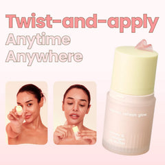 Beenuvo Honey & Collagen Lip Butter twist dial in use for precise application.