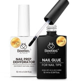 Beetles 9-in-1 nail glue dehydrator kit for seamless adhesion and long-lasting gel nails.