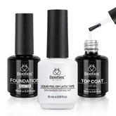 Beetles base coat 15ml primes nails for stronger adhesion and a smooth foundation.