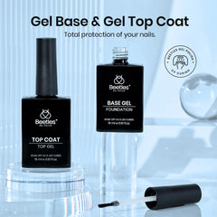 Beetles Base Coat tacky layer forms solid color foundation.