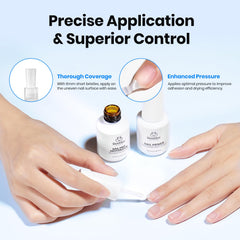 Beetles base gel bottle highlighting long-wear base layer