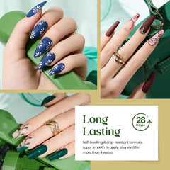 Beetles Base and Top Coat Set delivers durable shine and smooth finish.