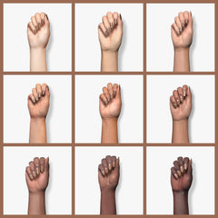 Beetles brown gel on nail reveals salon-like finish at home.