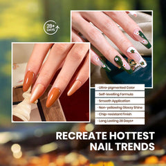 Beetles Cat Eye red burgundy polish with rich autumn hue