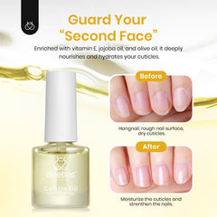 Beetles Cuticle Oil brush-cap closeup showing precise, mess-free manicure support.