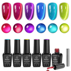 Beetles Fairy Prism Cat Eye Kit with magnet tool for chic cat eye artistry