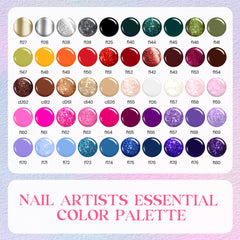 Beetles Gel Liner Swirl bottles closeup reveals dreamy patterns for creative manicures