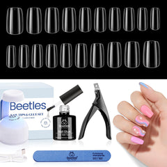Beetles Gel Nail Kit LED lamp for quick at-home curing