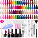 Beetles Gel Nail Polish Kit – 25-color collection for versatile at-home manicures