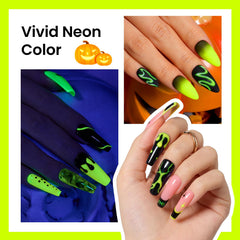 Beetles Neon Gel Nail Polish with toxin-free formula and low odor.