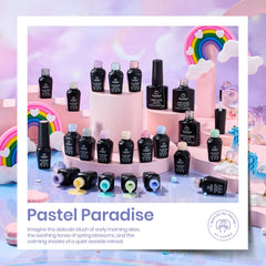 Beetles Gel Polish color swatches highlighting 20 shade options