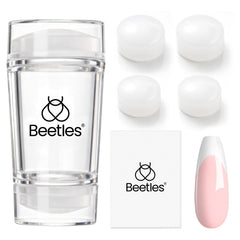 Beetles Gel Polish French Tip Tool stamp close-up showing precise nail art potential