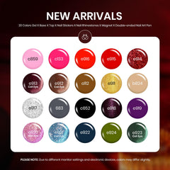 Beetles Gel Polish Kit base coat with glossy and matte top coats