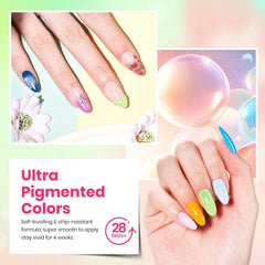 Beetles gel polish kit base and top coats for durability