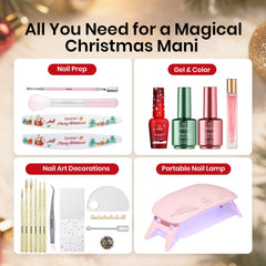 Beetles Gel Polish gift box ready to gift for DIY manicure